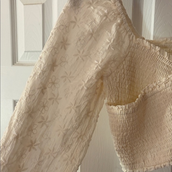 American Eagle Off the shoulder Textured Blouse - Picture 5 of 5